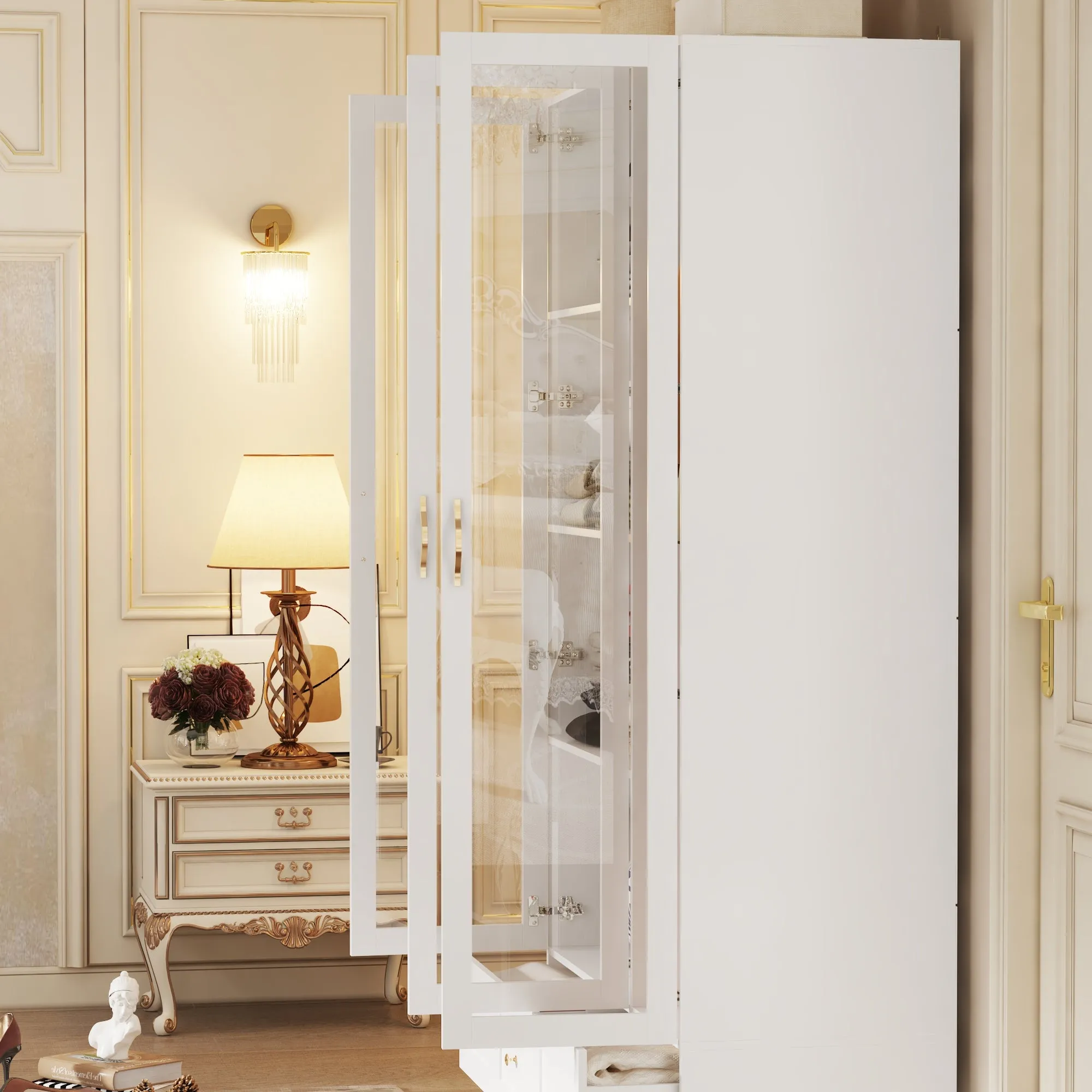 3-Door 3-Drawer Wardrobe With Elgent Design