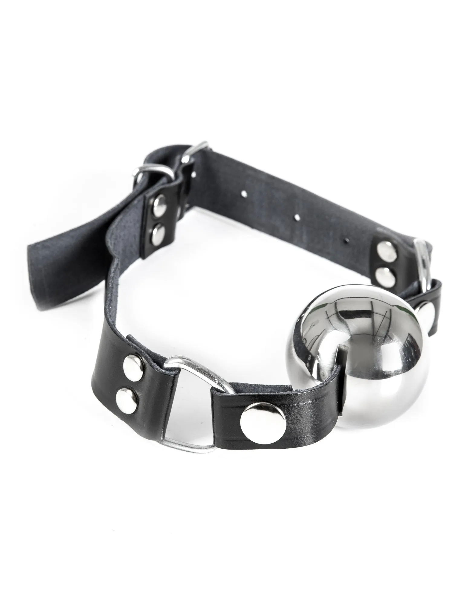 50mm Ball Gag with Leather Strap