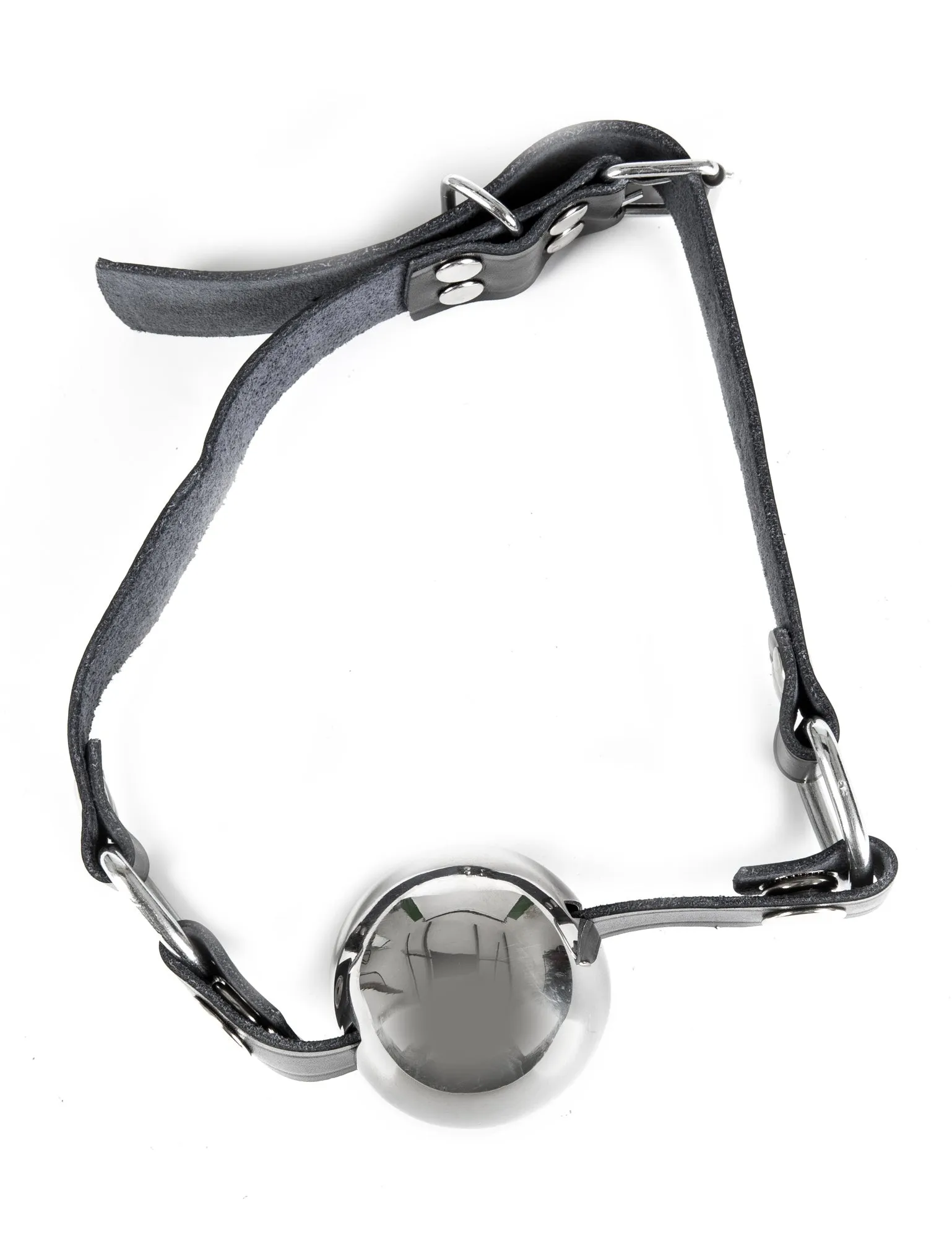 50mm Ball Gag with Leather Strap