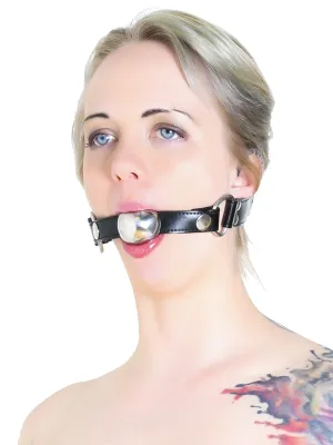 50mm Ball Gag with Leather Strap