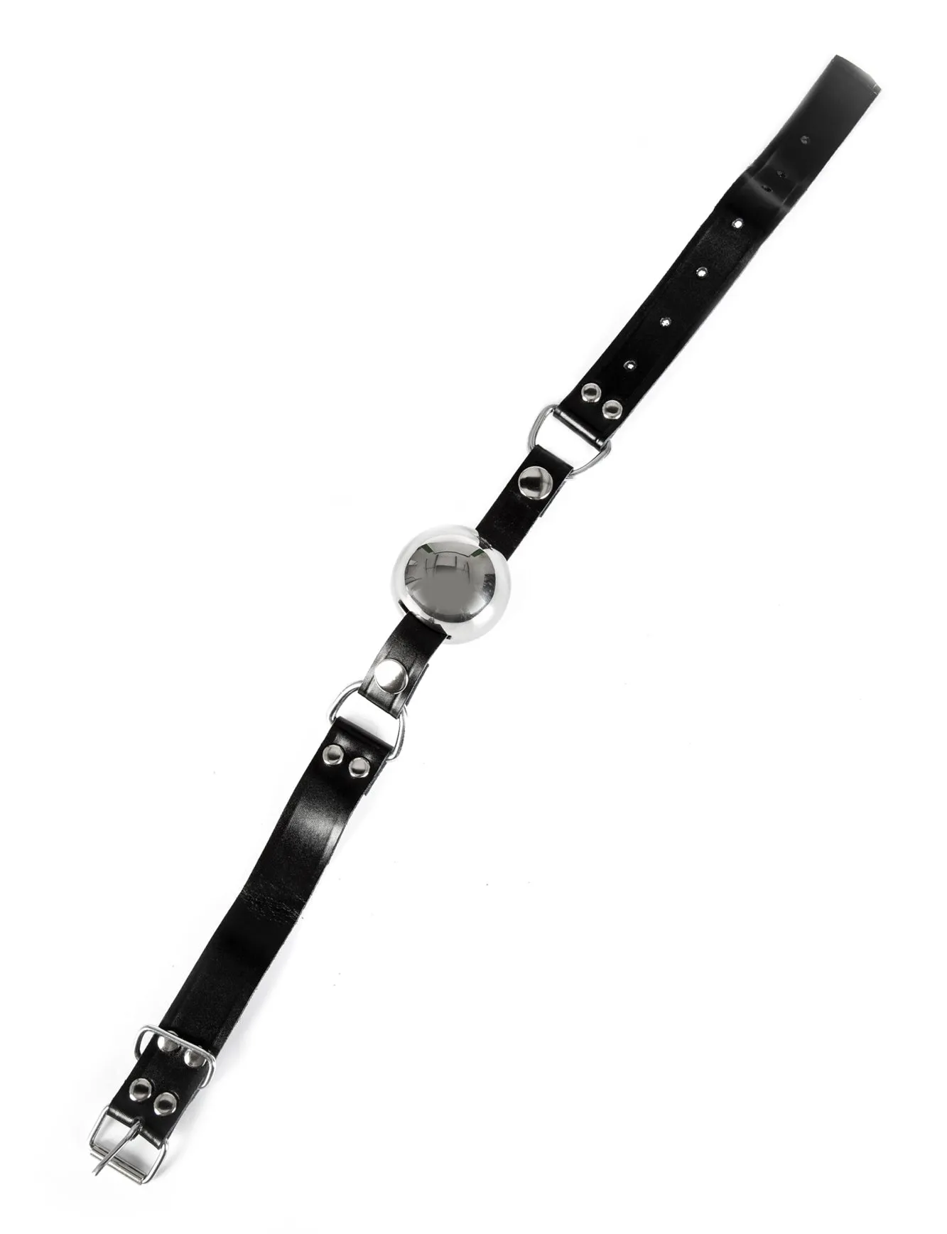 50mm Ball Gag with Leather Strap