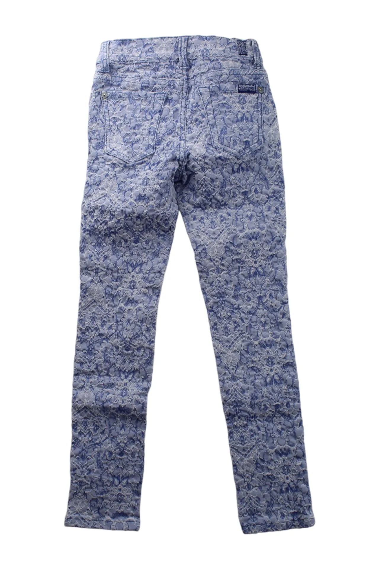 7 For All Mankind Floral Jeans Size 7Y