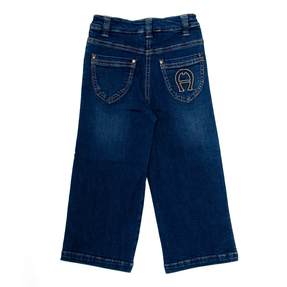 Aigner Kids Boy's Denim Trouser