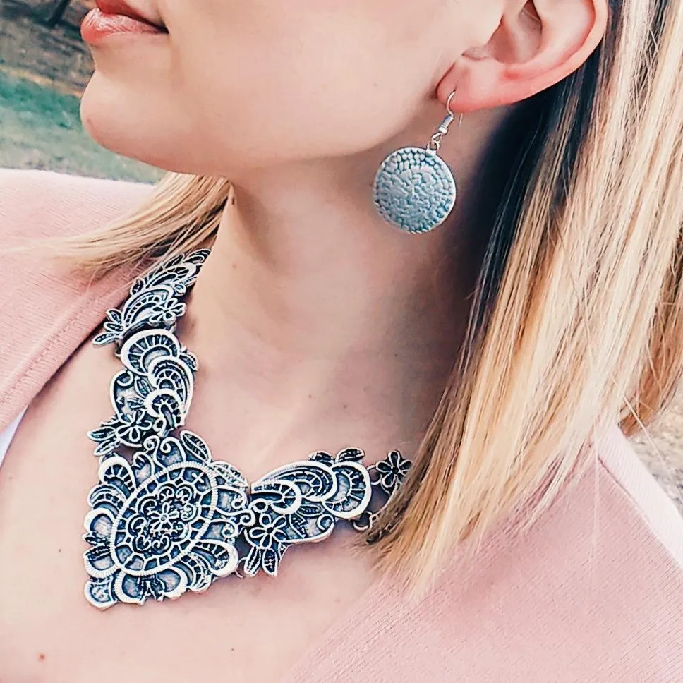 Anatolian Boho Earrings - "Feray"