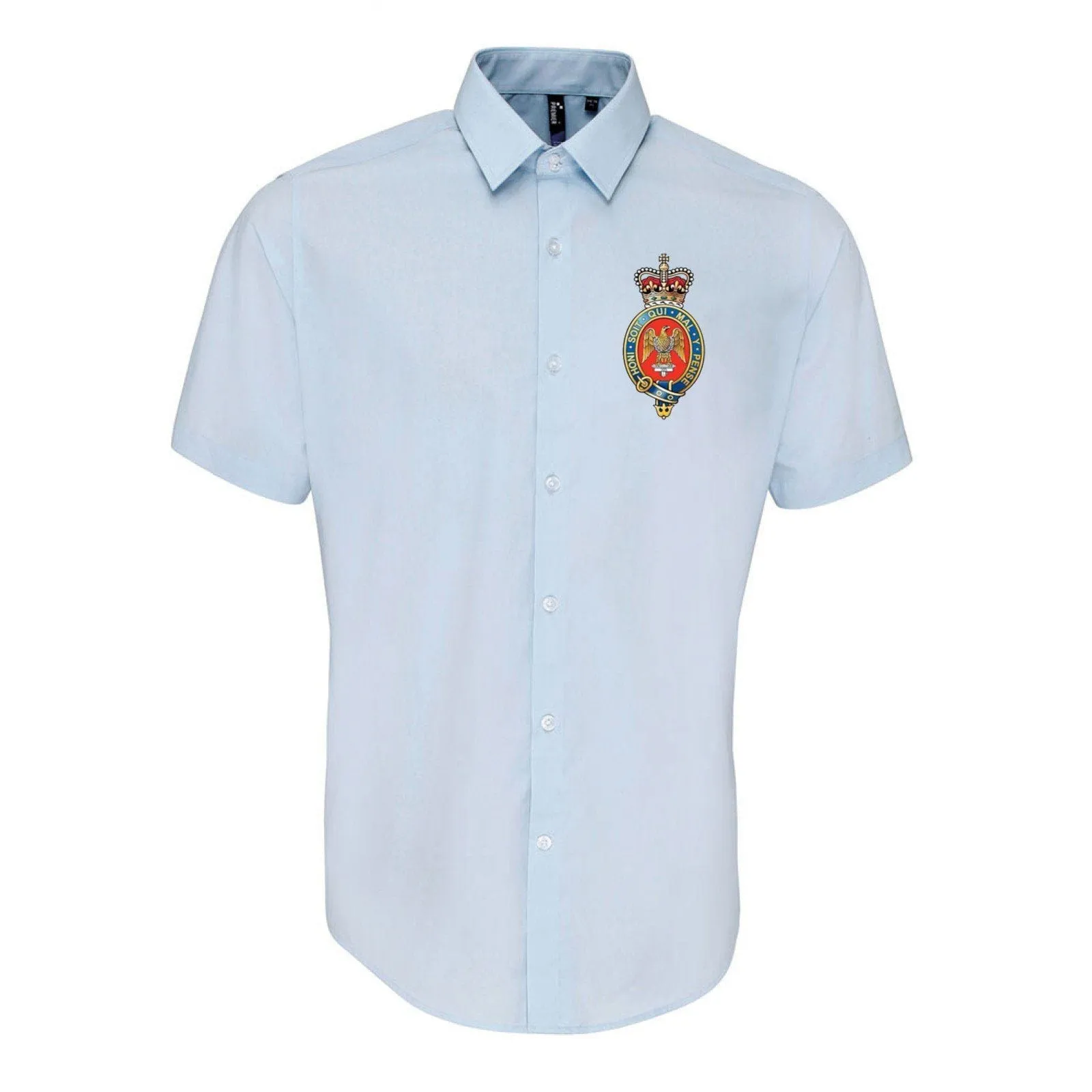 ARMED FORCES ARMY NAVY RAF Embroidered Short Sleeve Oxford Shirt