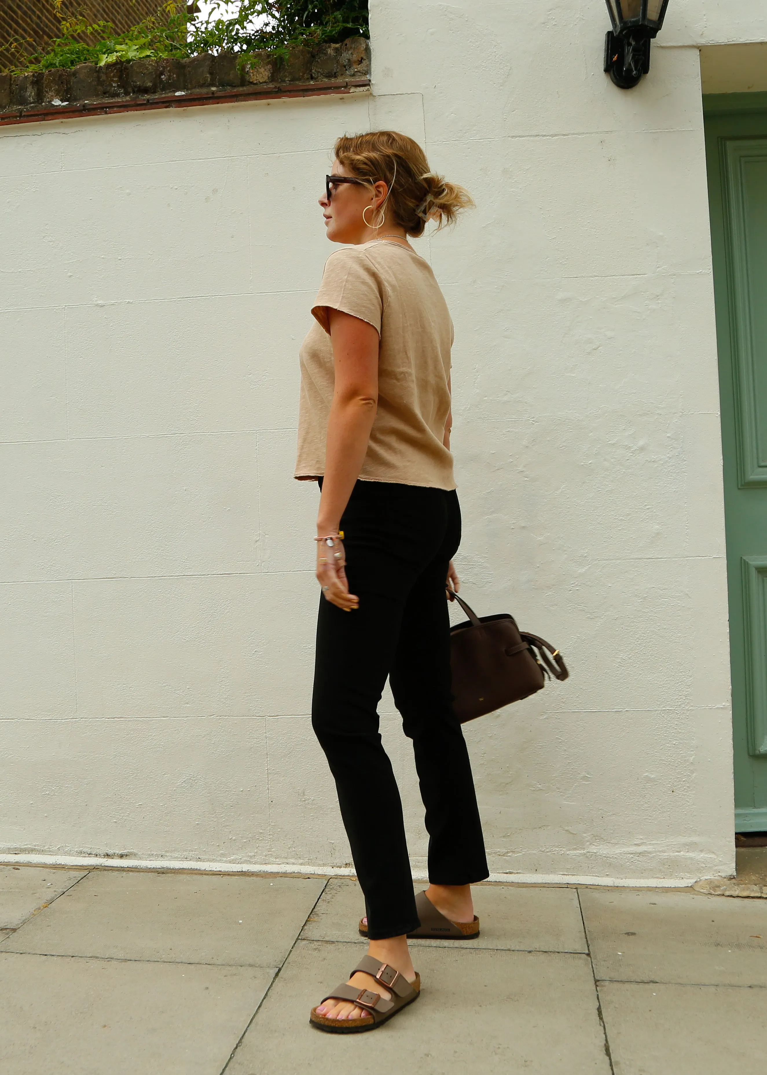 AV Sonoma 02 SS Tee in Macadamia Vintage