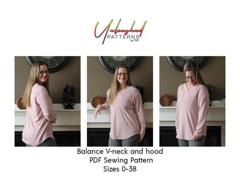Balance V-Neck and Hooded Shirt