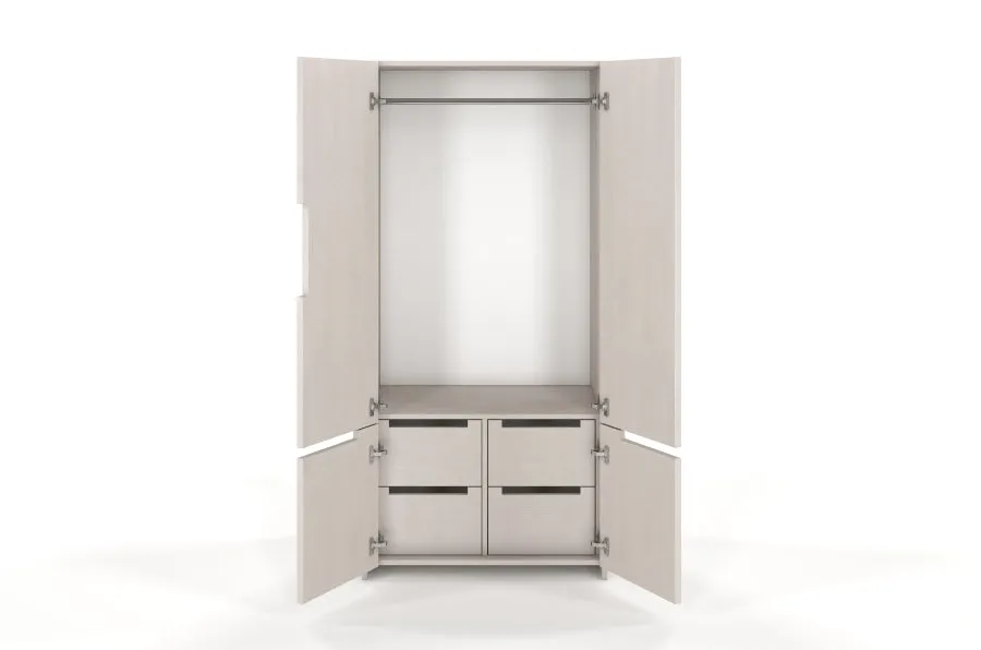 BERGMAN 2 Door Pine Wardrobe