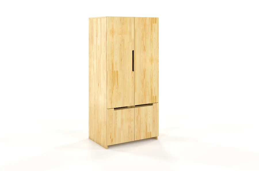 BERGMAN 2 Door Pine Wardrobe