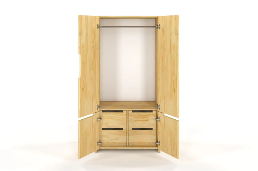 BERGMAN 2 Door Pine Wardrobe