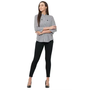 Black Stripes Top