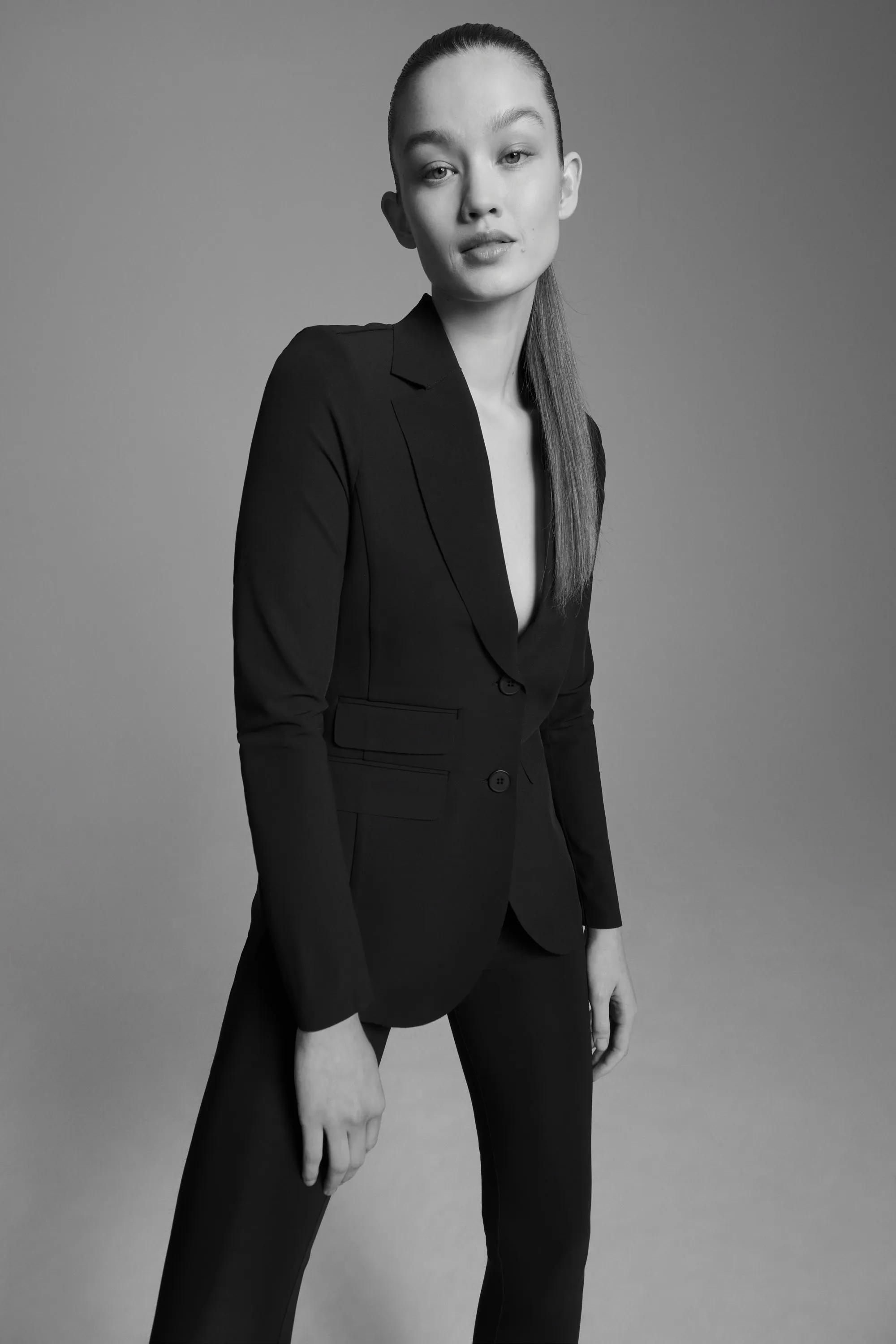 Blazer | Travel Jersey | Yuu | Deep Black