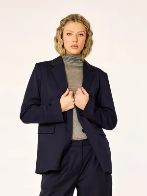 BLAZING - Oversized Blazer • Midnight Blue