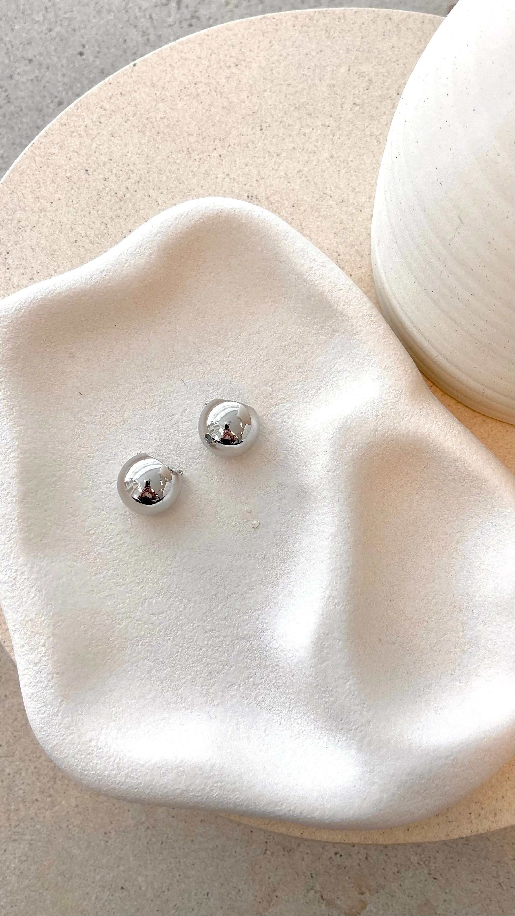 Bonita Earrings - Silver