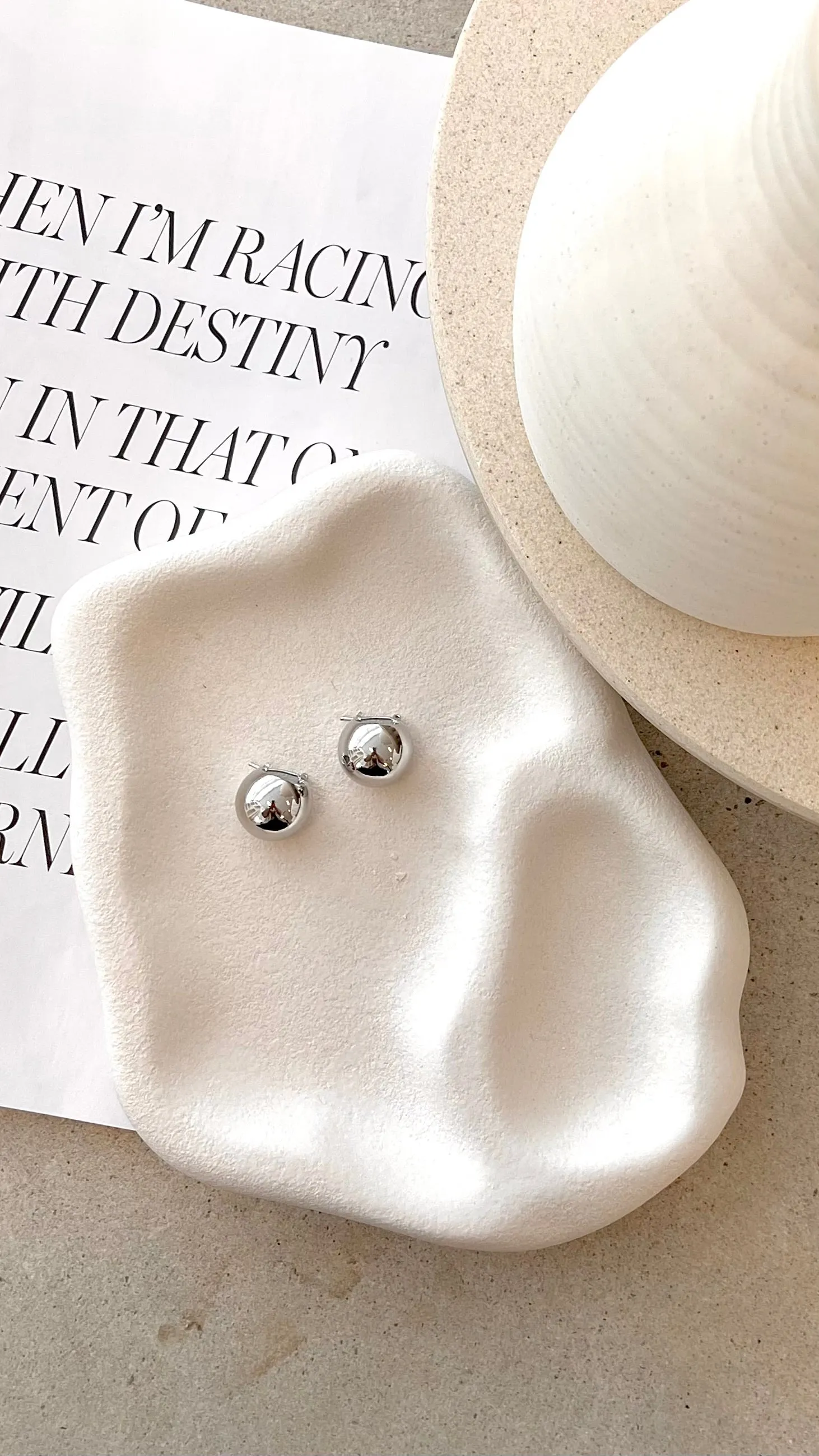 Bonita Earrings - Silver