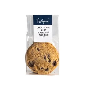 Box of Mini Chocolate Chip Hazelnut Cookies