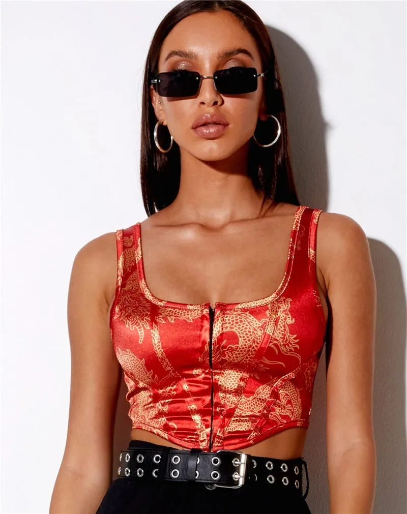 Call Me Over Crop Top