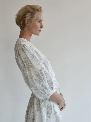 Camille Dress - Blue Meadow