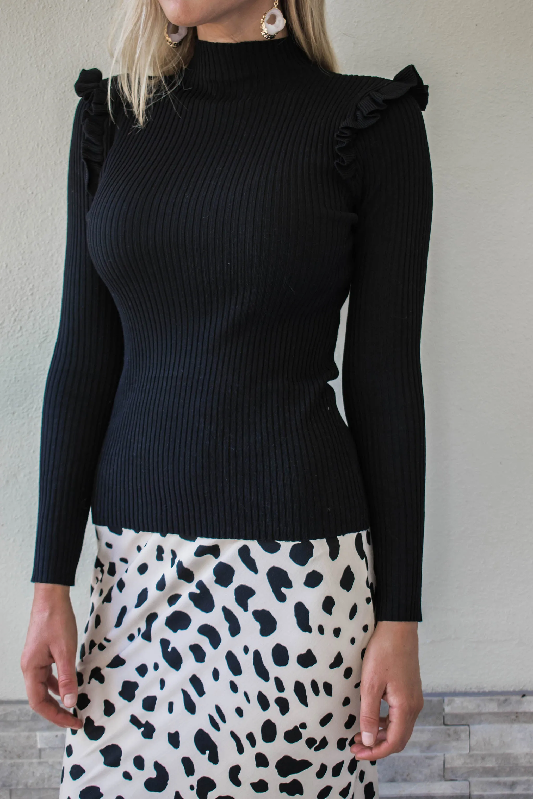 Cantwell Ruffle Sweater