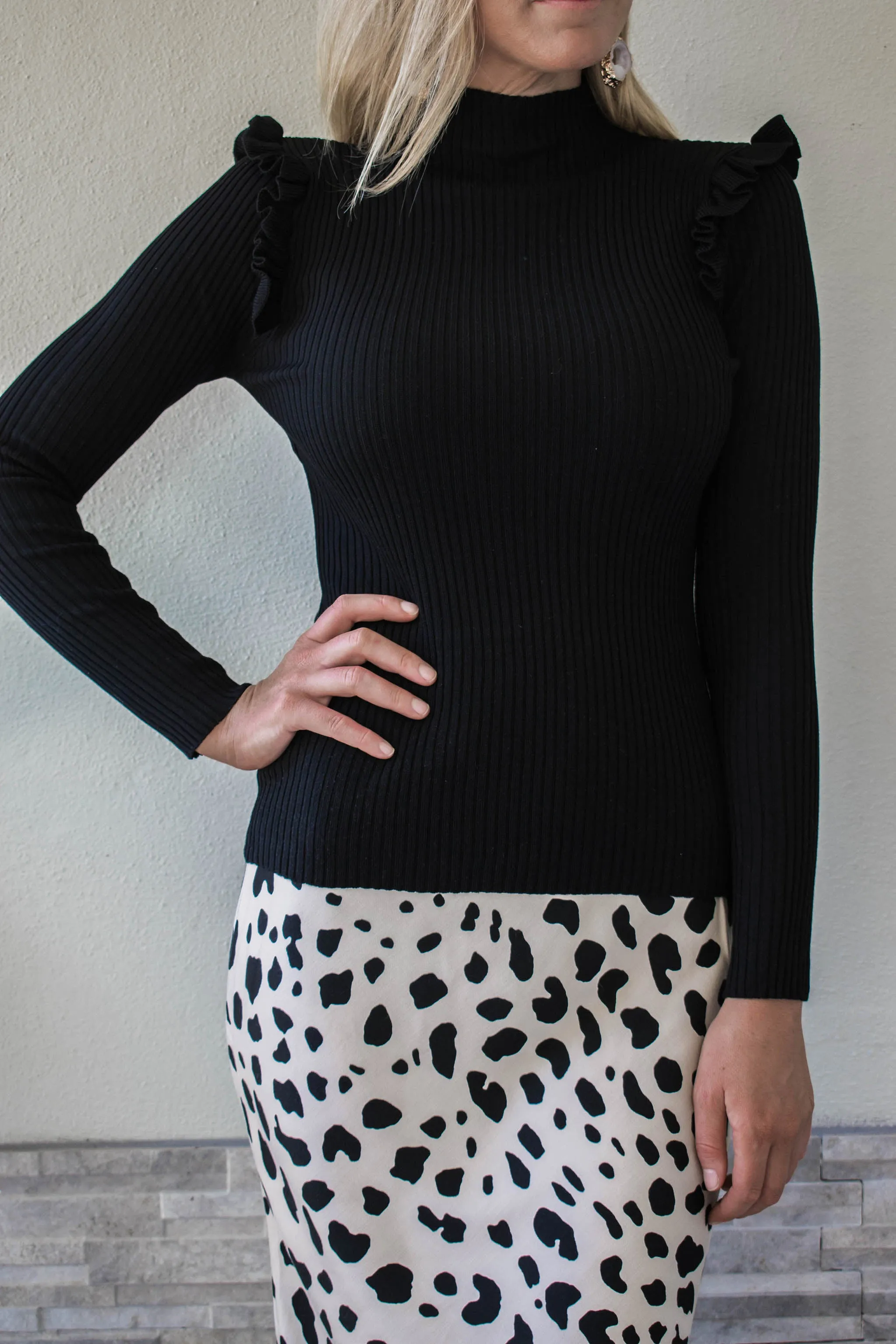 Cantwell Ruffle Sweater