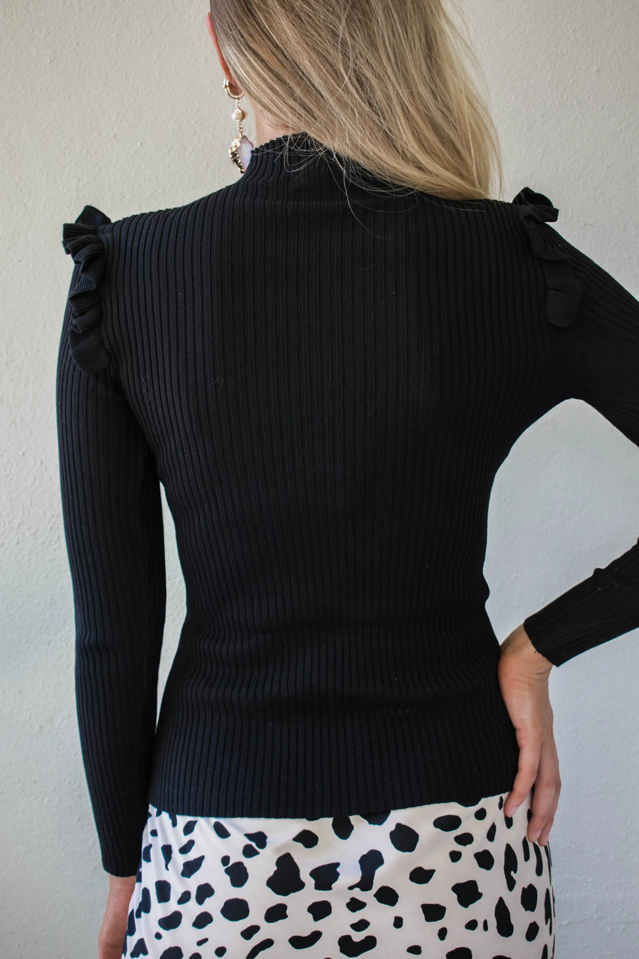 Cantwell Ruffle Sweater