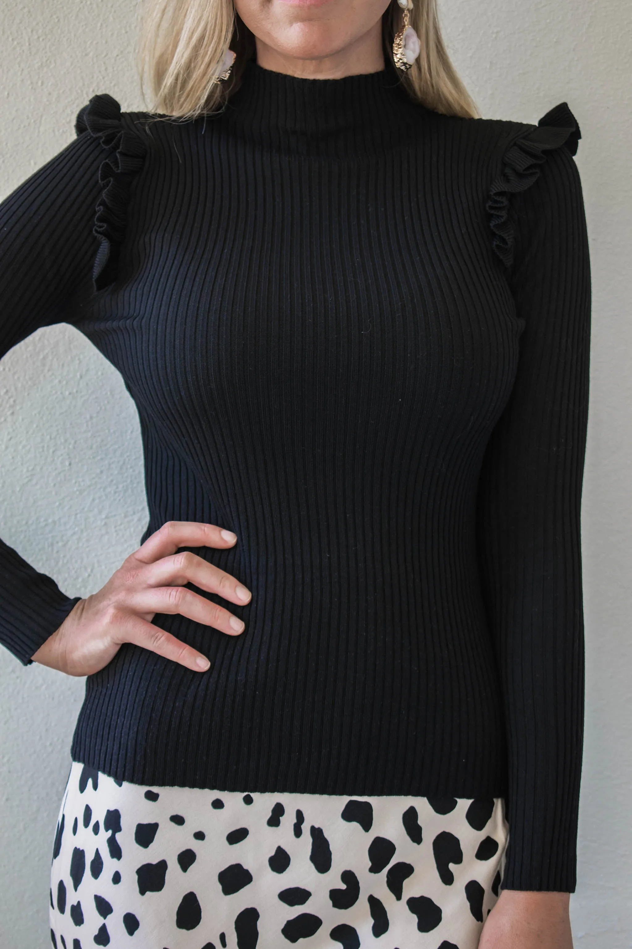 Cantwell Ruffle Sweater