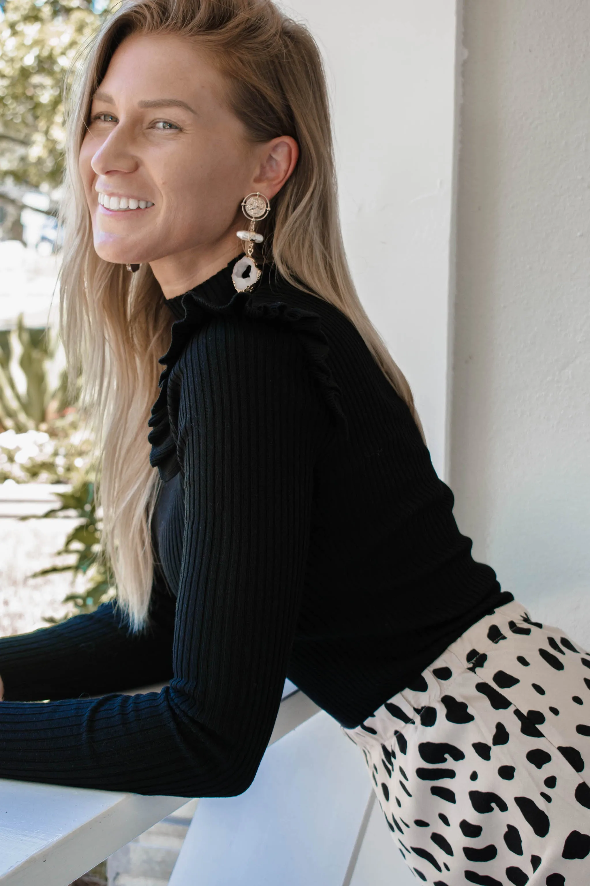 Cantwell Ruffle Sweater