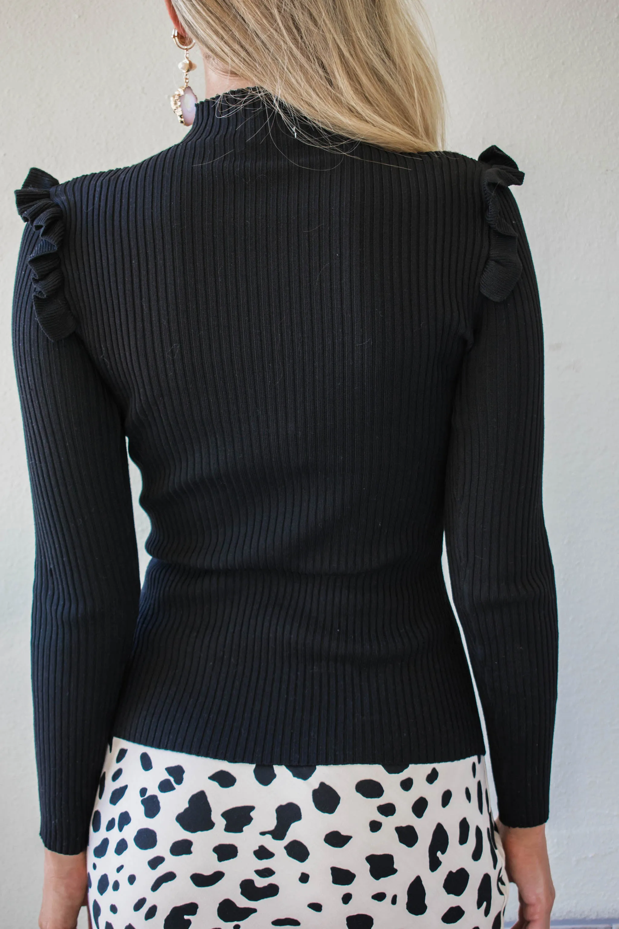 Cantwell Ruffle Sweater