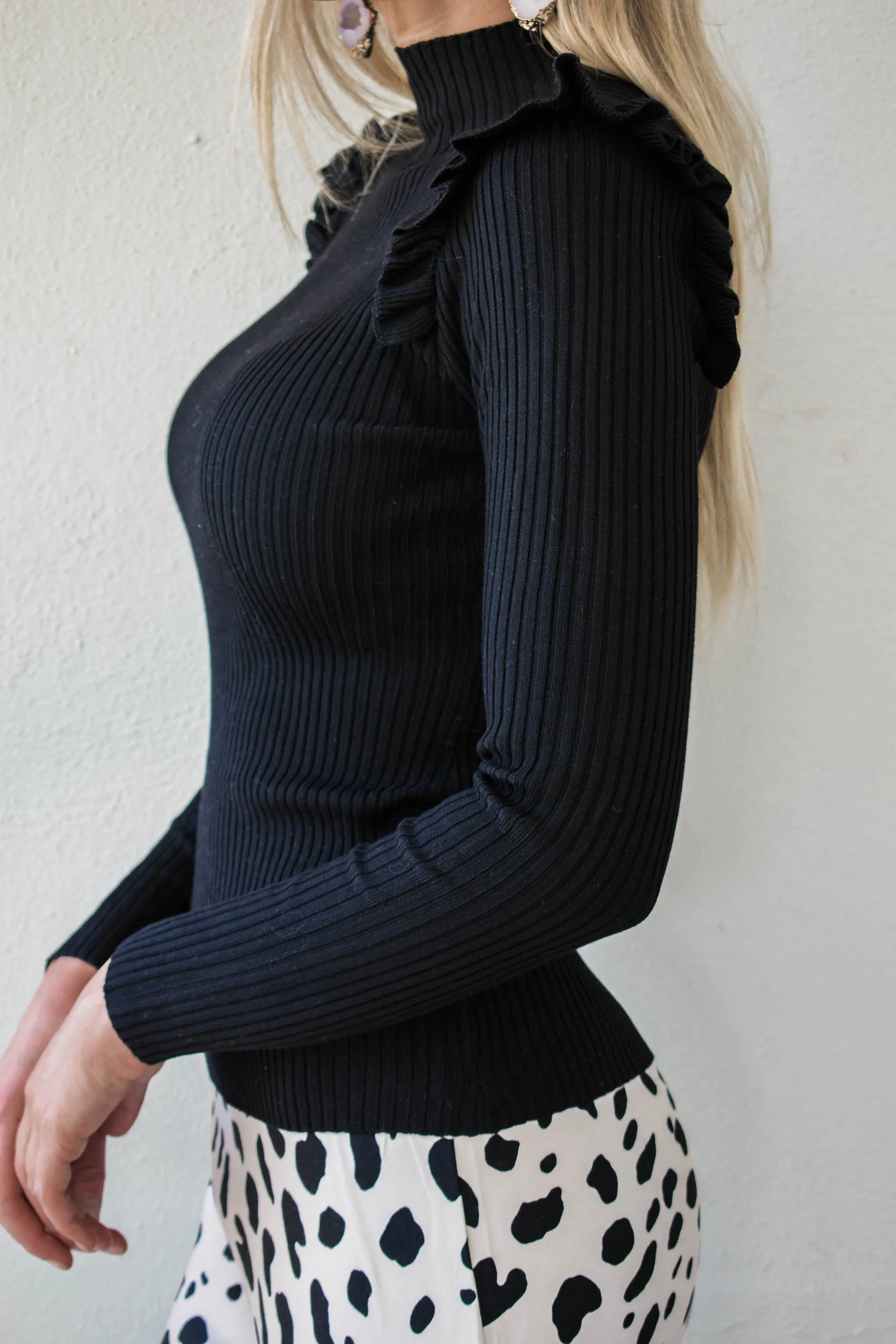 Cantwell Ruffle Sweater