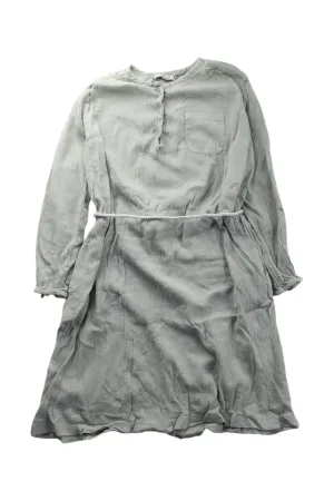 Caramel Long Sleeve Dress 8Y