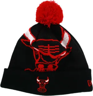 Chicago Bulls Youth Woven Biggie Knit Beanie Hat