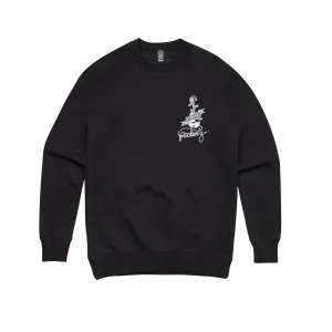 Chord / Black Crewneck Sweater