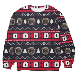 Christmas Ugly Sweater JulesRoche All-Over Print Trendy Pullover