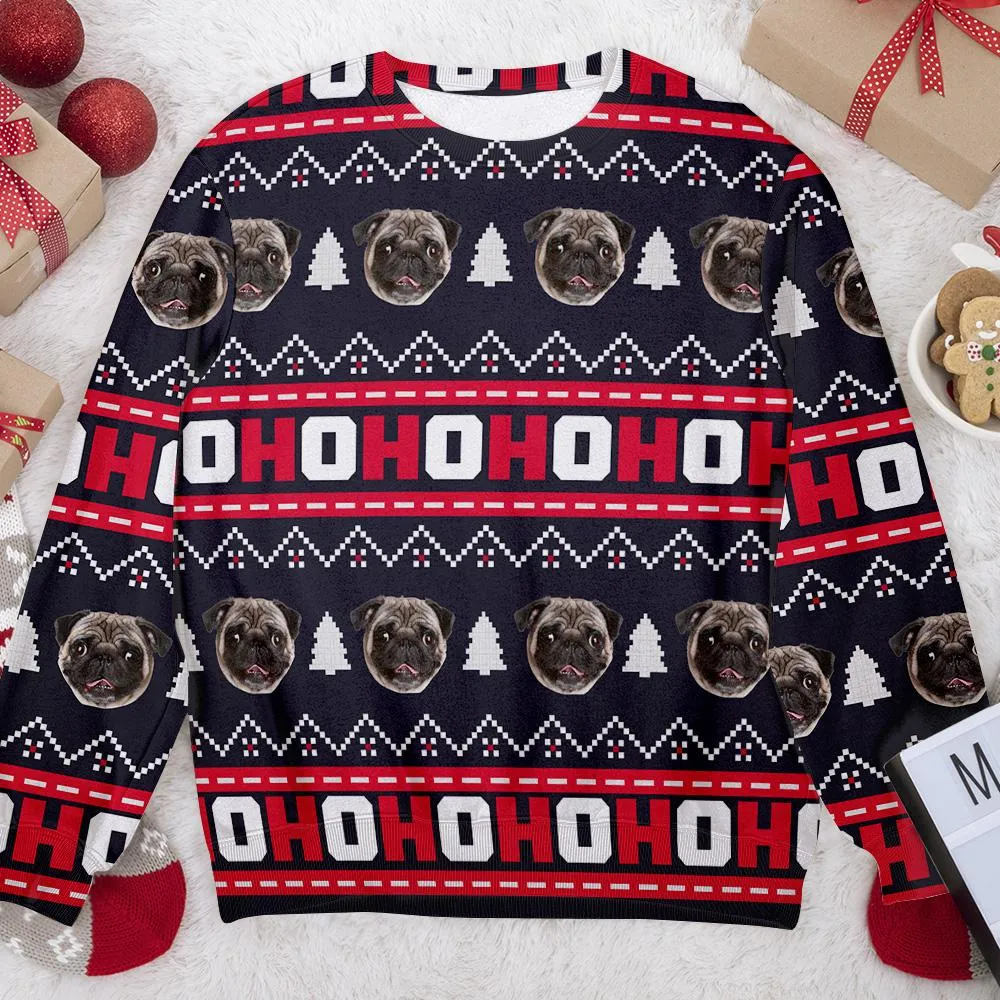 Christmas Ugly Sweater JulesRoche All-Over Print Trendy Pullover