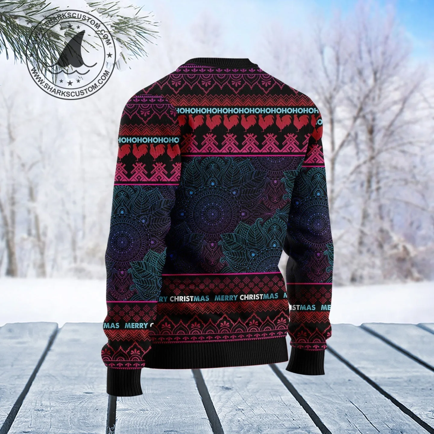 Christmas Ugly Sweater JulesRoche All-Over Print