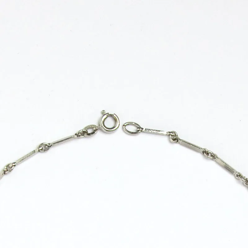 Chrome 1930s Necklace from Germany