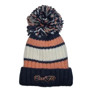 Chunky Bobble Hat - Alpine Sunset