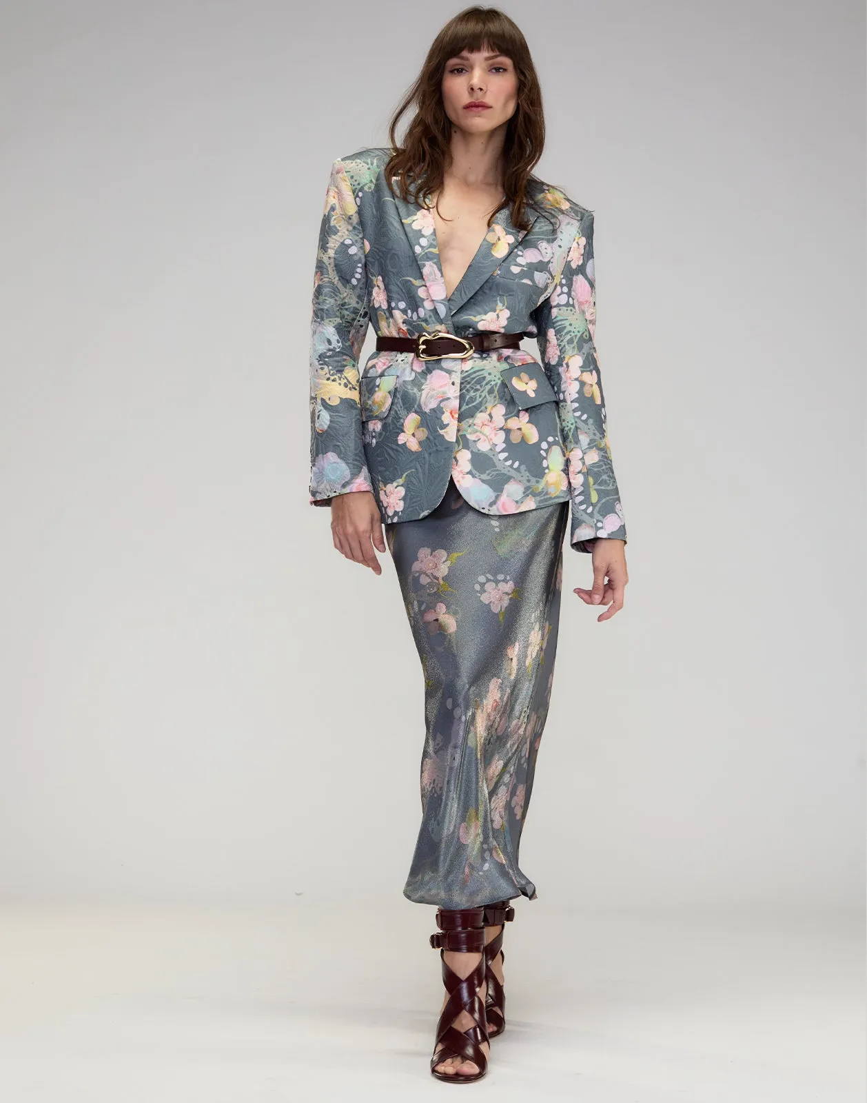 Claude Brocade Blazer