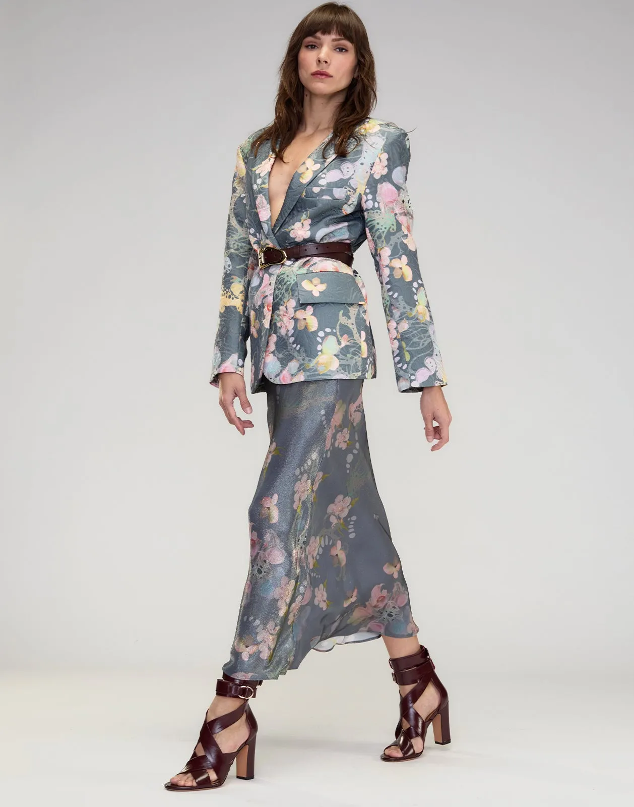 Claude Brocade Blazer
