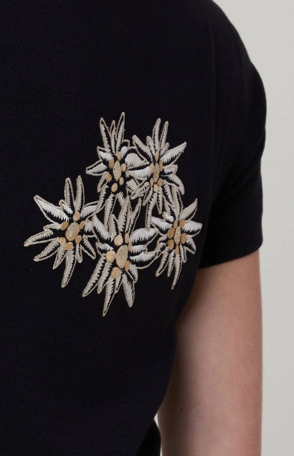 Colleen Henley Shirt | Black