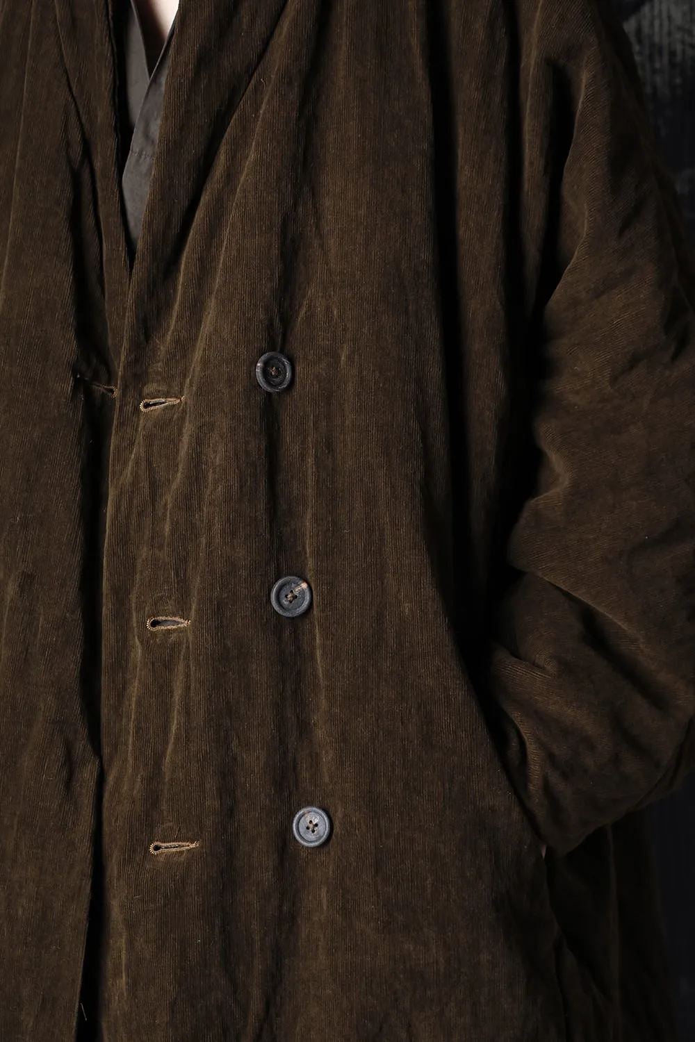 Corduroy Double Down Coat