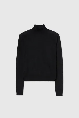 Cotton turtleneck jumper