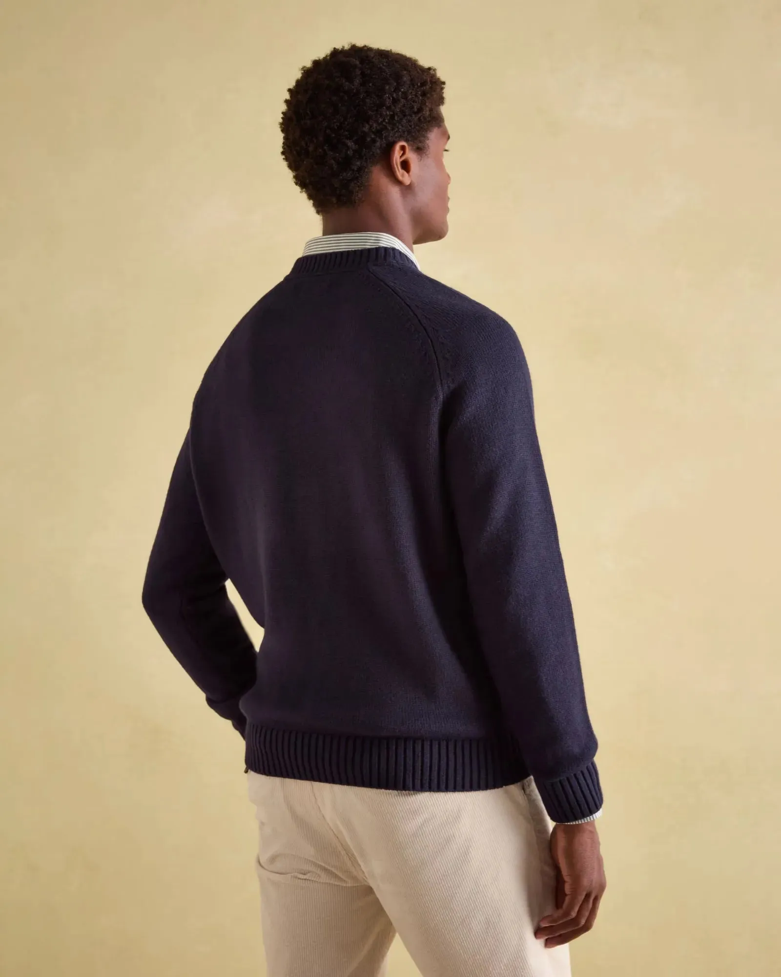 Cracking 4x4 Navy Applique Crew Neck Jumper