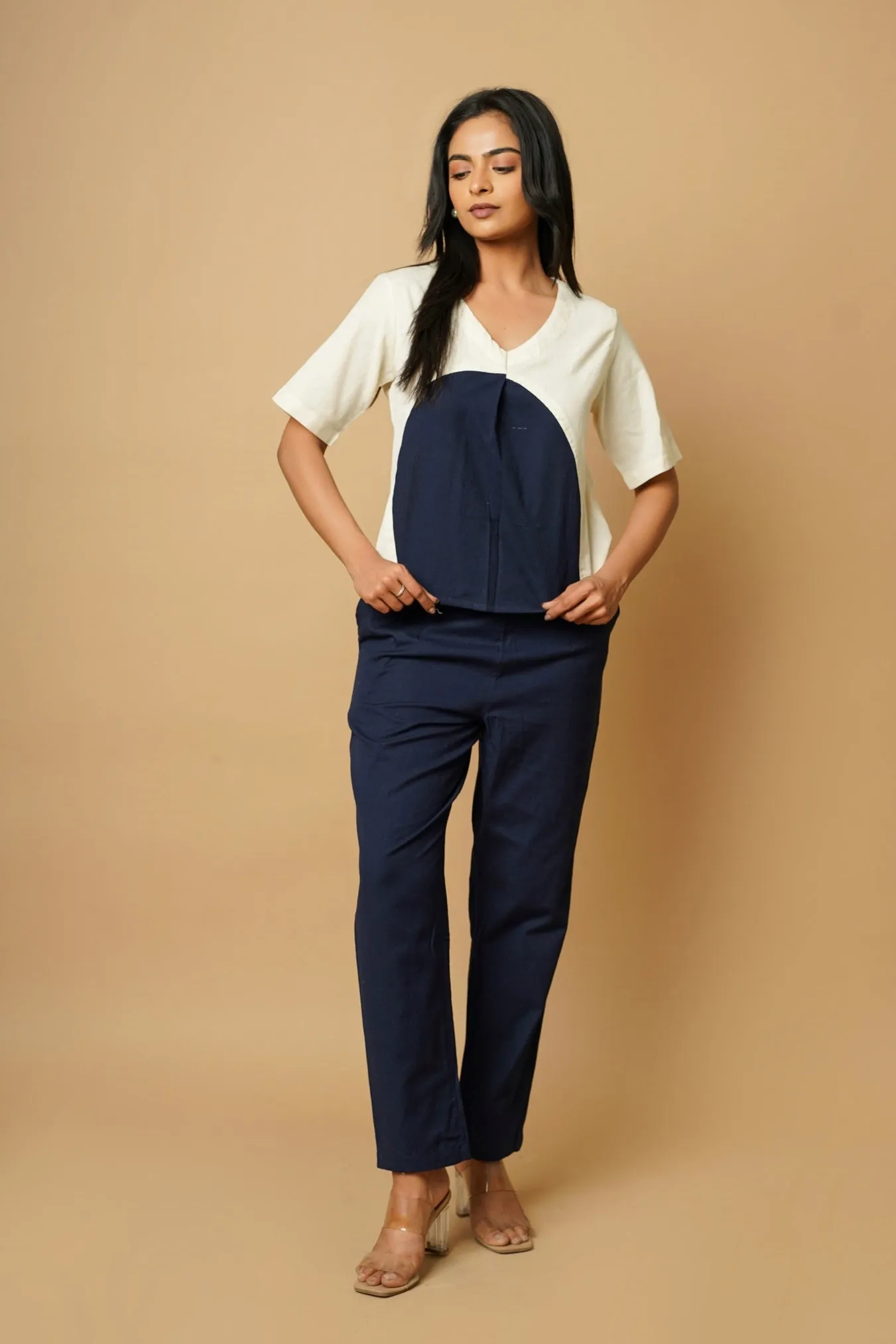 Crafted Cotton Circular Top