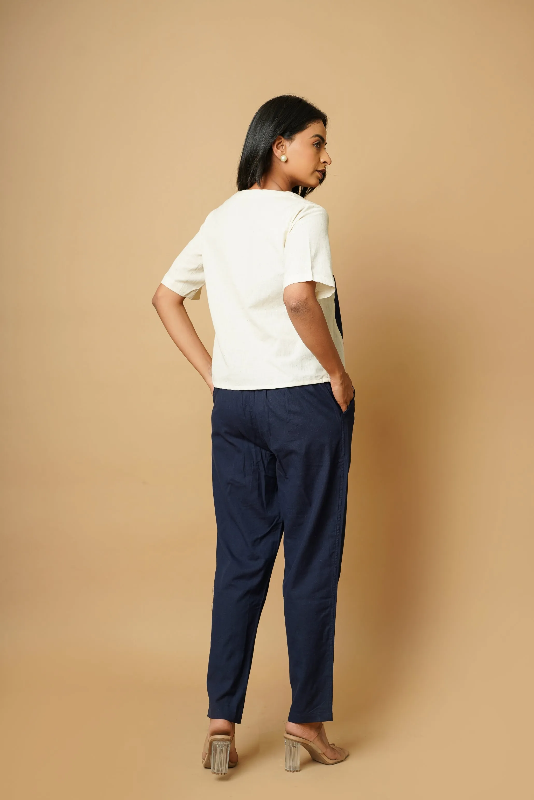 Crafted Cotton Circular Top