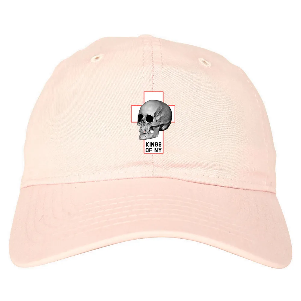 Cross And Skull Chest Mens Dad Hat