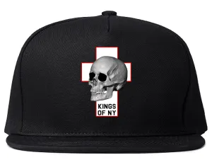 Cross And Skull Chest Mens Snapback Hat