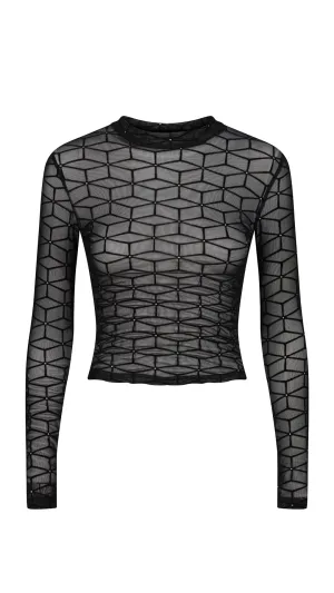 Crystal Maze Mesh Top