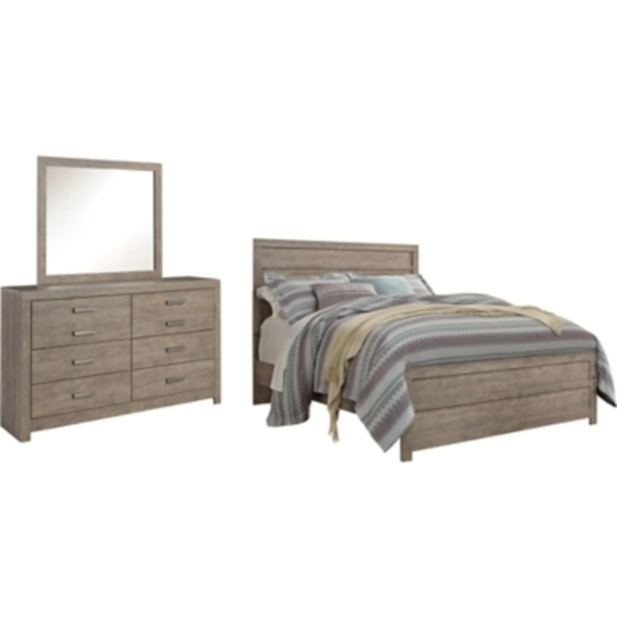 Culverbach 5 Piece Panel Bedroom