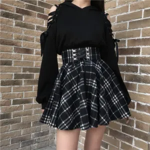 Dark Girl Ribbon Sweater SD01452